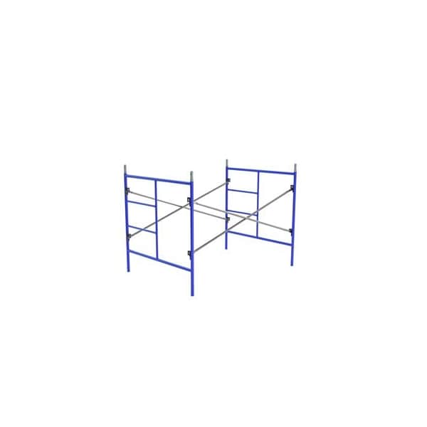 Scaffold Kit - 2 5' X 4'-6' Frames With Pins And 2 7' Braces